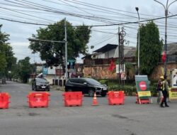 Pemasangan Grider Tol Kediri-Tulungagung: Jalan Suparjan Tutup Total 4 Hari