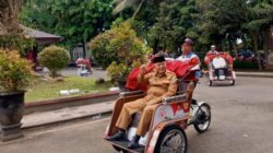Revolusi Becak 4.0 Malang: Armada Listrik Prabowo Siap Masuk Aplikasi