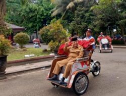 Revolusi Becak 4.0 Malang: Armada Listrik Prabowo Siap Masuk Aplikasi