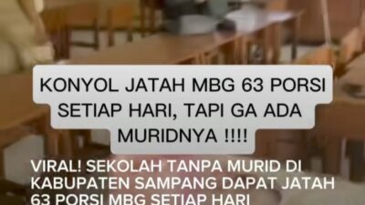 Sekolah “Tanpa Murid” di Sampang Tetap Terima MBG, SPPG Beri Klarifikasi