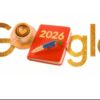 Google Rayakan Tahun Baru 2026 dengan Doodle Bertema Resolusi
