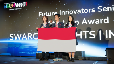 Emas Dunia: Siswa SWA Ciptakan Luma, Headset AI Bantu Pasien Stroke