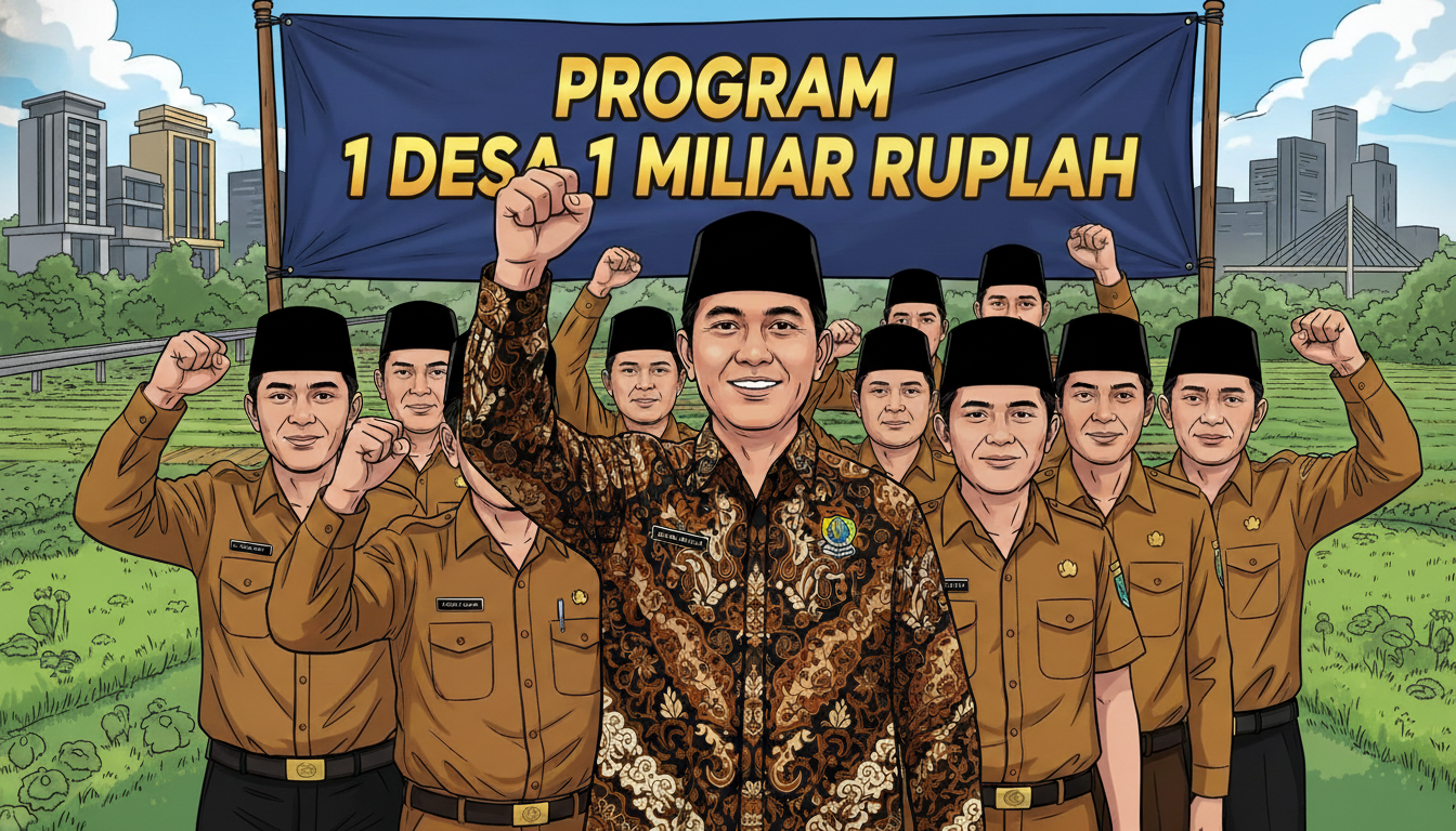 Dana Desa 2026 Anjlok Ekstrem, APDESI Kawal Program 1 Miliar 1 Desa