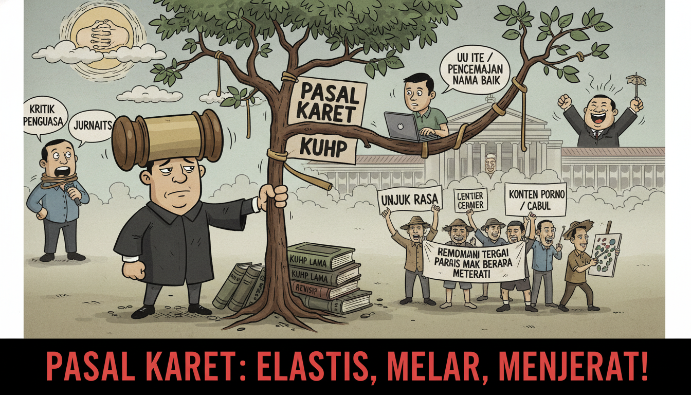 KUHP Baru Berlaku: Demo Tanpa Izin Terancam Bui 6 Bulan