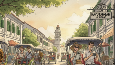 Revolusi E-Tourism Malang: 200 Becak Listrik dan Wajah Baru Kota