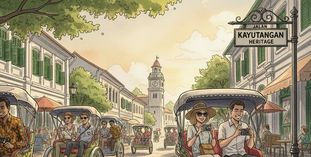 Revolusi E-Tourism Malang: 200 Becak Listrik dan Wajah Baru Kota