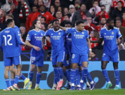 Madrid Bungkam Benfica di Da Luz lewat Gol Roket Vinicius