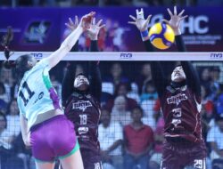 Pertamina Enduro Perkasa di GOR Ken Arok, Electric PLN Tumbang 3-0