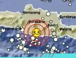 Gempa M6,4 Guncang Selatan Jawa, Pacitan Siaga