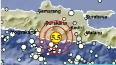 Gempa M6,4 Guncang Selatan Jawa, Pacitan Siaga