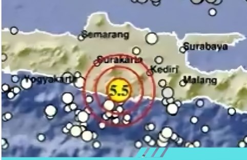 Gempa M6,4 Guncang Selatan Jawa, Pacitan Siaga