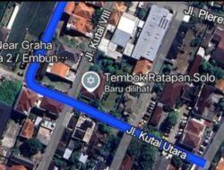 Viral, Lokasi Rumah Jokowi di Maps Berubah Jadi Tembok Ratapan Solo