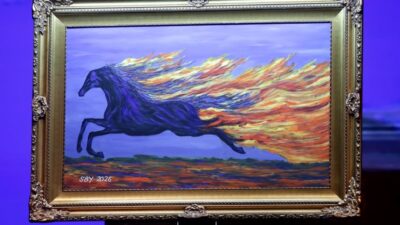 Lukisan “Kuda Api” karya SBY Laku Rp 6,5 Miliar, Dibeli si Raja Batu Bara