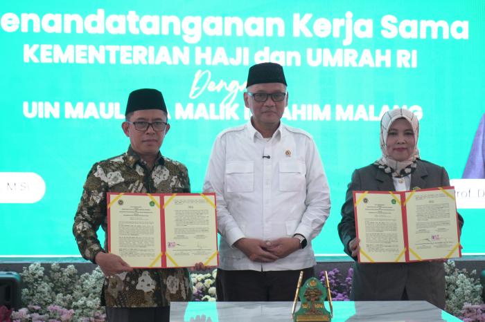 UIN Maliki Malang Resmi Gandeng Kementerian Haji dan Umrah, Perkuat Layanan dan SDM Jemaah UIN Maliki Malang Resmi Gandeng Kementerian Haji dan Umrah, Perkuat Layanan dan SDM Jemaah