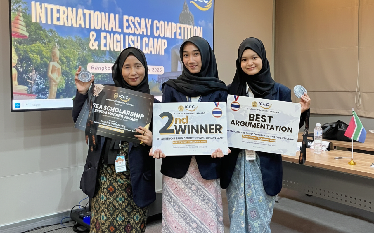 Suara UIN Maliki Malang di Chulalongkorn: Amelia & Tim Raih Best Argumentation 2026