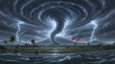 Jawa Timur Dikepung Cuaca Ekstrem: Analisis Ancaman Februari 2026