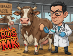 Disnakeswan Lamongan Kebut Vaksinasi Lawan Teror PMK