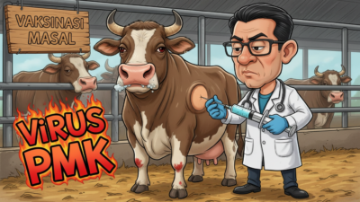 Disnakeswan Lamongan Kebut Vaksinasi Lawan Teror PMK