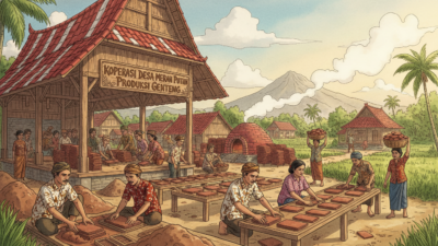 Koperasi Desa MP Didapuk Jadi Raja Genteng Nasional