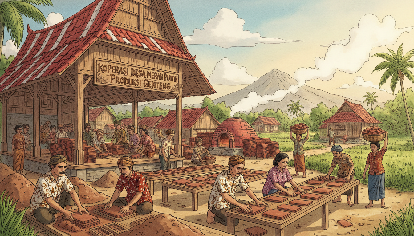 Koperasi Desa MP Didapuk Jadi Raja Genteng Nasional