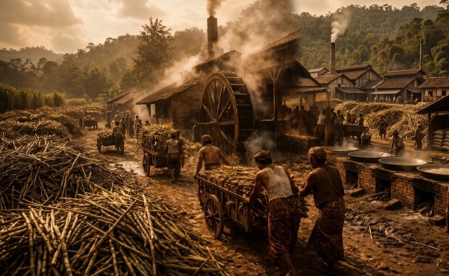 Mesin Uap di Tanah Pusaka: Pahit Manis Industri Gula Tembakau Mataram Mesin Uap di Tanah Pusaka: Pahit Manis Industri Gula Tembakau Mataram