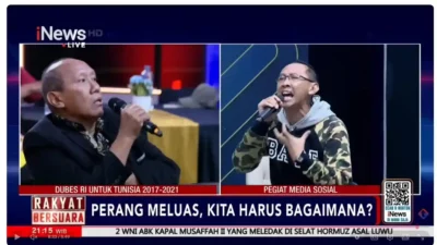 Viral Abu Janda Maki Ikrar Nusa Bhakti dan Feri Amsari di Talkshow TV, Berujung Diusir dari Acara