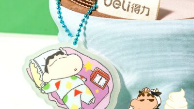 Belajar Makin Ceria, Deli Rilis Koleksi Stationery Kolaborasi Shinchan