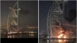 Serangan Balasan Iran Guncang Dubai, Burj Al Arab hingga Bandara Rusak Kena Drone