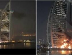 Serangan Balasan Iran Guncang Dubai, Burj Al Arab hingga Bandara Rusak Kena Drone