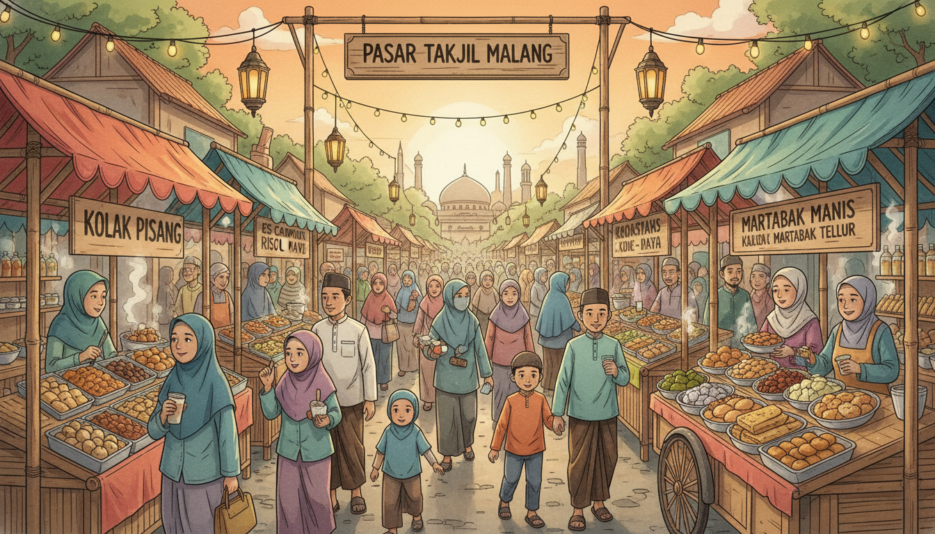 Takjil Malang 2026: Antara Manisnya Kolak dan Ancaman Bakteri E.Coli Takjil Malang 2026: Antara Manisnya Kolak dan Ancaman Bakteri E.Coli