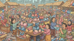 Ironi Pasar Senen: Laris Manis Pakaian Dalam Bekas di Tengah Larangan