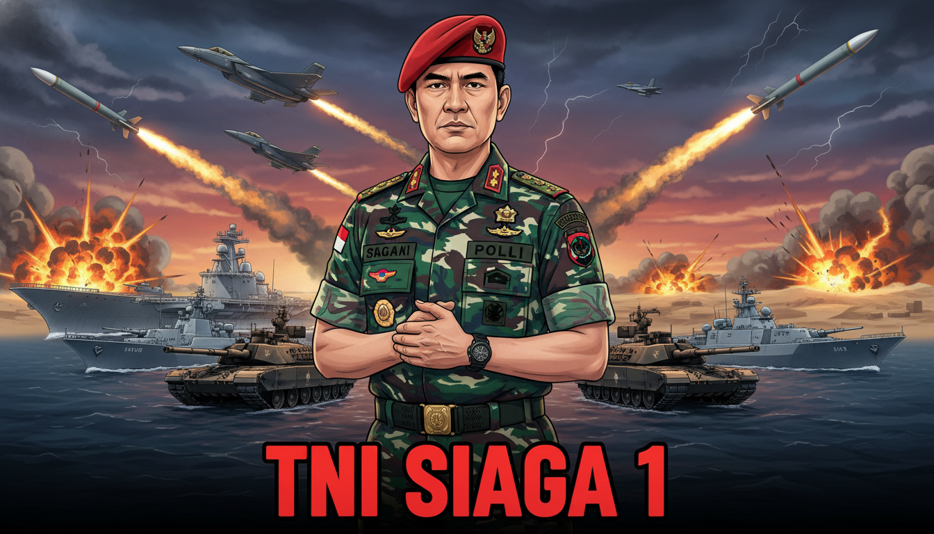 Di Balik Telegram Siaga 1 TNI: Respons Jakarta atas Bara Timur Tengah