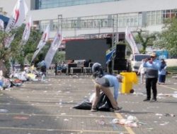 70 Ton Sampah Mujahadah Kubra Dibersihkan, DLH Kota Malang Target Tuntas 12 Jam