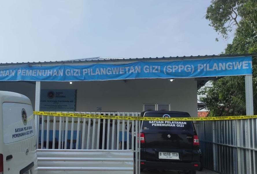 Garis Polisi di Dapur MBG Demak: Ratusan Santri Tumbang Keracunan