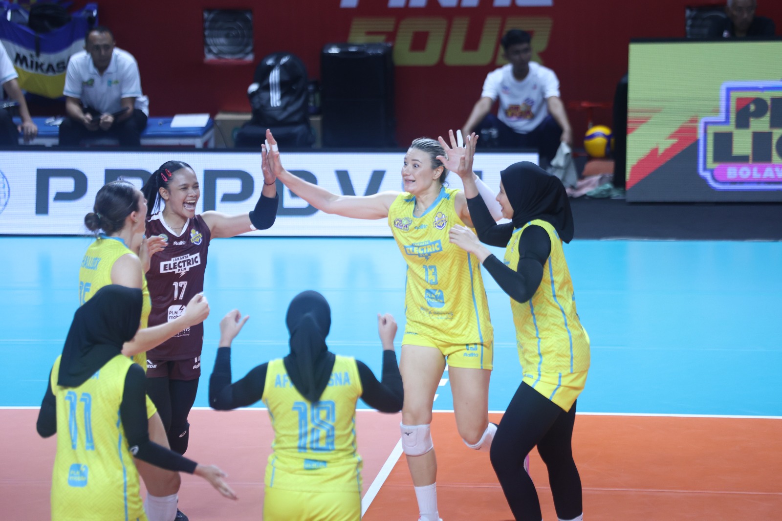 Final Four Proliga 2026: Juara Bertahan Putri Tersengat Setrum Electric