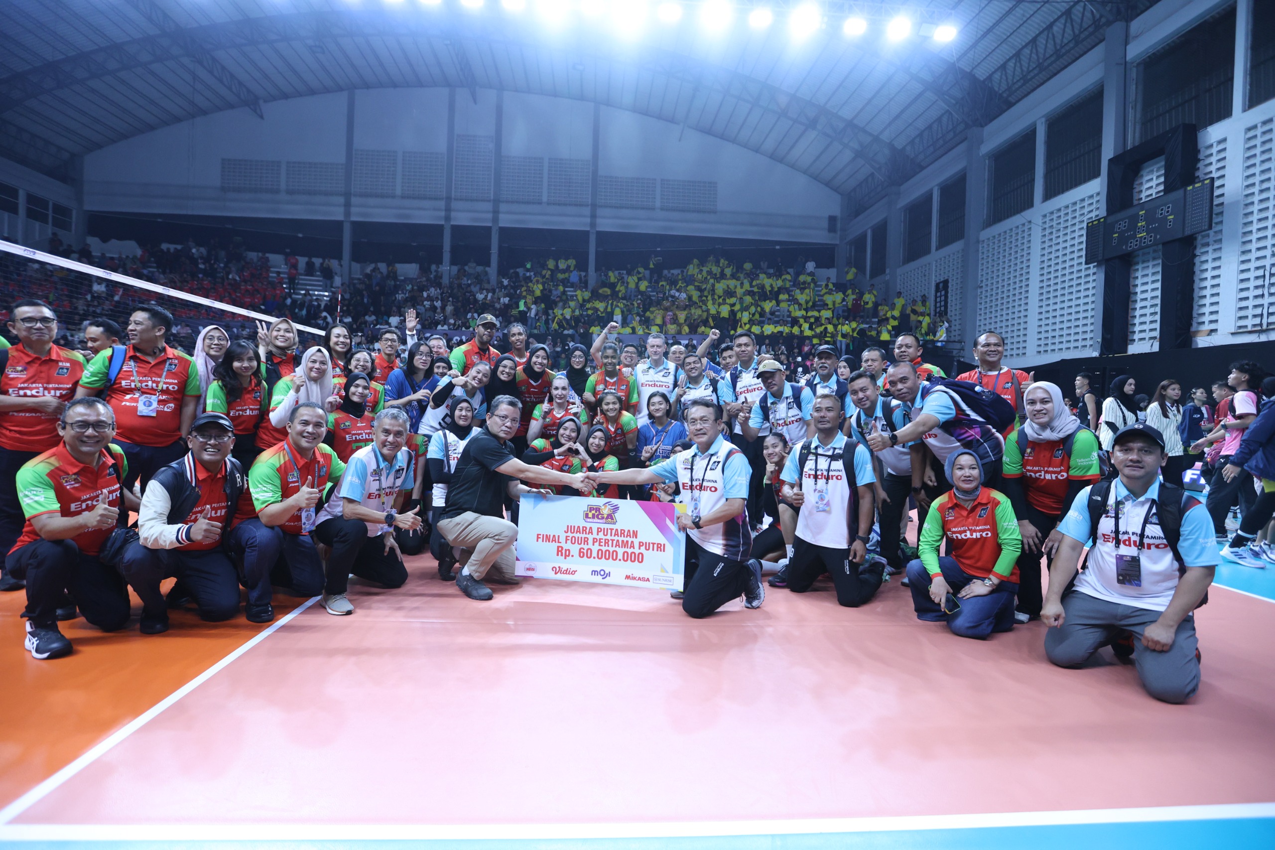 Pertamina Enduro Juara Putaran Pertama Final Four Proliga 2026