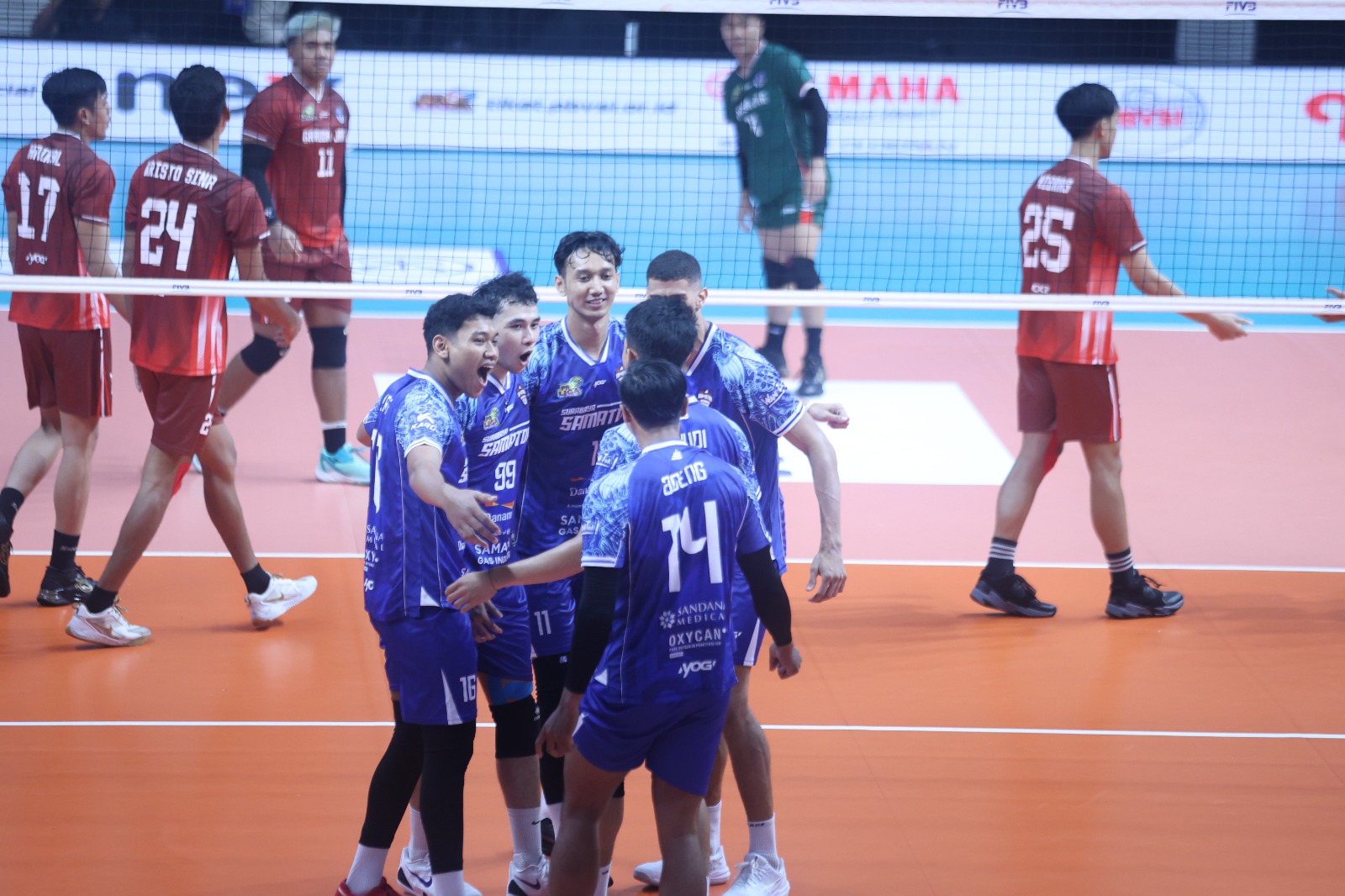 Samator Menutup Putaran Pertama dengan Kemenangan