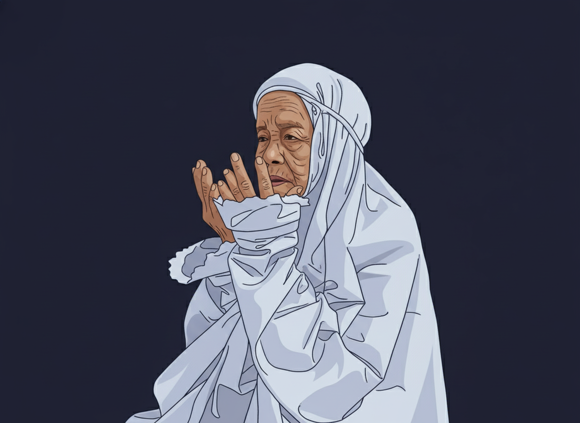 Jejak Arang Menuju Kabah: Perjuangan Siti Robiah Naik Haji di Usia 91