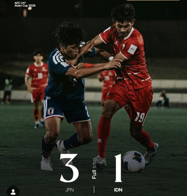 Tersingkir di Piala Asia U-17, Indonesia Gagal ke Piala Dunia U-17