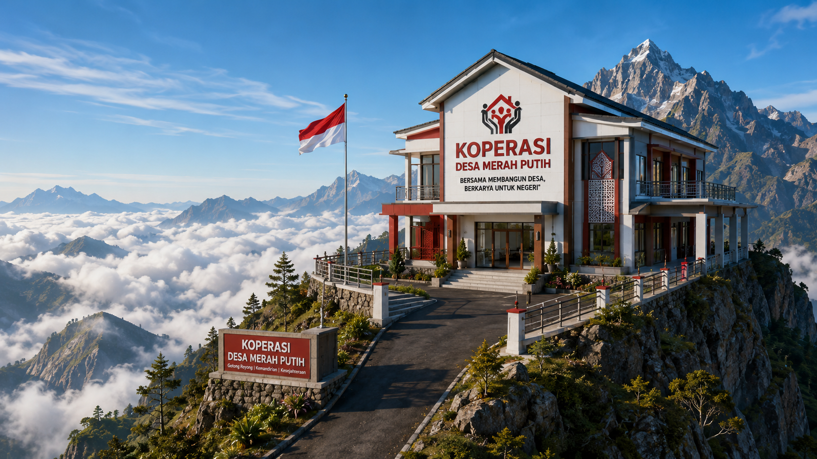 Kopdes Merah Putih Kediten Kendal Diusulkan Jadi Wisata ‘Di Atas Awan’