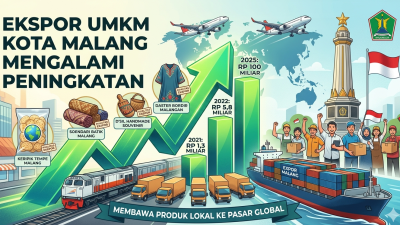 Pemkot Malang Pacu 200 UMKM Tembus Pasar Global, Target Nilai Ekspor Melonjak ke Rp1 Triliun