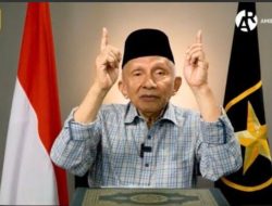 Heboh Video Amien Rais Singgung Prabowo dan Seskab Teddy, Kini Dihapus dan Terancam Jalur Hukum