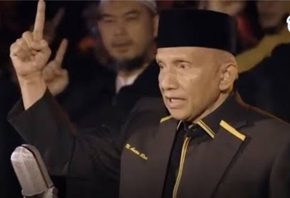 Amien Rais Kembali Soroti Kedekatan Prabowo–Teddy setelah Hapus Video