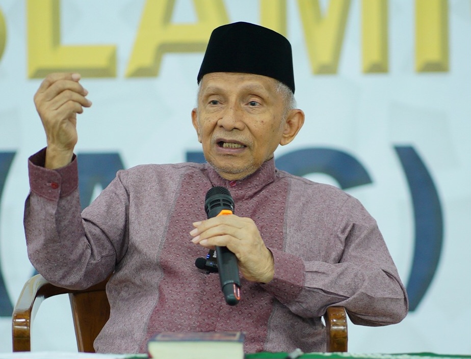 Polemik Video Prabowo-Teddy, Amien Rais Tantang Pembuktian di Pengadilan