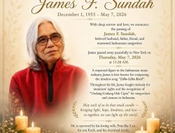 Musikus dan Pencipta Lagu Legendaris James F. Sundah Tutup Usia di New York
