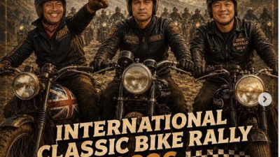 500 Motor Antik Ramaikan Rally Internasional Malang-Solo