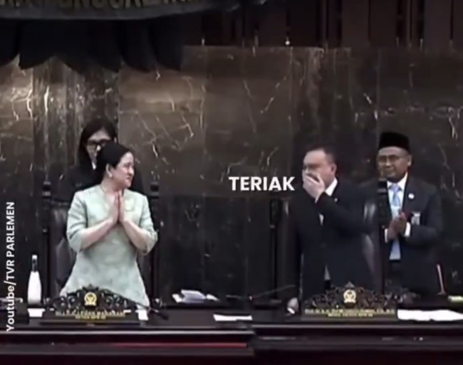 Suara “Jangan Teriak Hidup Jokowi” di Rapat Paripurna DPR Bikin Heboh Suara “Jangan Teriak Hidup Jokowi” di Rapat Paripurna DPR Bikin Heboh