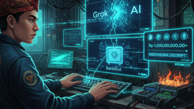 Hacker Indonesia vs AI Elon Musk: Pencurian Kripto Rp3,4 M Lewat Morse
