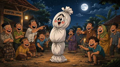 Cak Ji: Jangan Wedi Pocong, Itu Hoaks AI Viral di Surabaya