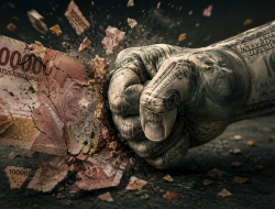 Rupiah Nyaris Rp18 Ribu/Dollar AS, Pecah Rekor Terlemah